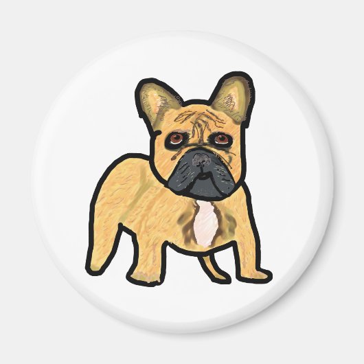 Bulldog Magnet (Vorne)