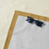 Bulldog-Malerei - Niedliche Original-Hunde-Kunst Strandtuch (Beispiel)