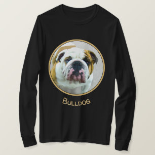Bulldog-Malerei - Niedliche Original Hunde-Kunst T-Shirt