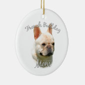 Bulldog-Mama 2 Keramik Ornament (Rechts)