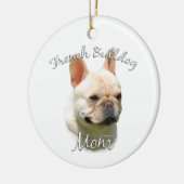 Bulldog-Mama 2 Keramik Ornament (Links)