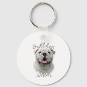 Bulldog-Mama 2 Schlüsselanhänger