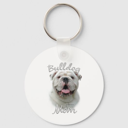 Bulldog-Mama 2 Schlüsselanhänger (Vorderseite)