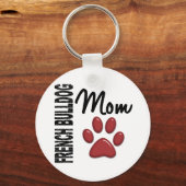 Bulldog-Mama 2 Schlüsselanhänger (Vorderseite)