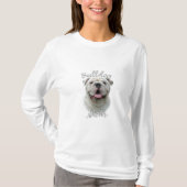Bulldog-Mama 2 T-Shirt (Vorderseite)