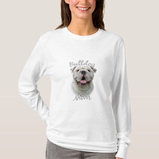 Bulldog-Mama 2 T-Shirt (Vorderseite)