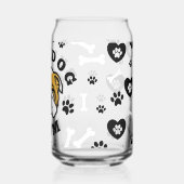 Bulldog Mama Dosenglas (Rückseite)