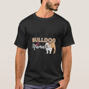 Bulldog Mama Funny English Bulldog Hund Lover T-Shirt
