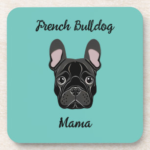Bulldog Mama Getränkeuntersetzer