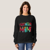 Bulldog Mama Gif Sweatshirt (Vorne ganz)