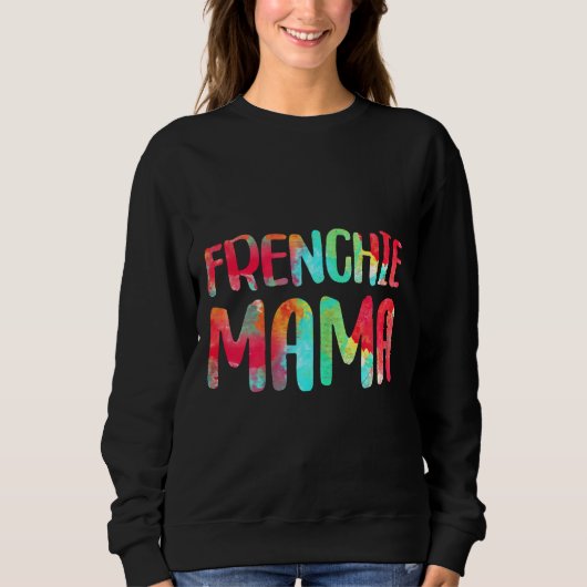 Bulldog Mama Gif Sweatshirt (Vorderseite)