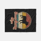 Bulldog Mama Hund Lover Geschenk für Frauen French Fleecedecke (Vorderseite (Horizontal))