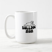 Bulldog Mama Kaffee Tasse (Links)