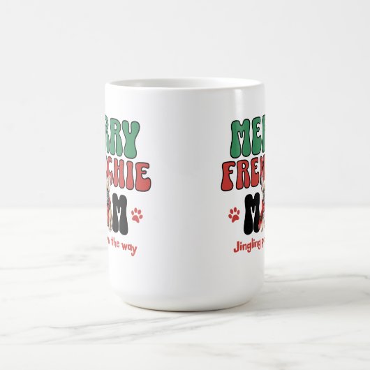 Bulldog-Mama Kaffeetasse (Mittel)