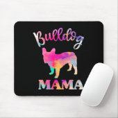 Bulldog Mama Mousepad (Mit Mouse)