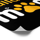 Bulldog-Mama Poster (Ecke)