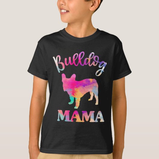 Bulldog Mama T-Shirt (Vorderseite)