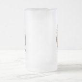 Bulldog Mattglas Bierglas (Mittel)