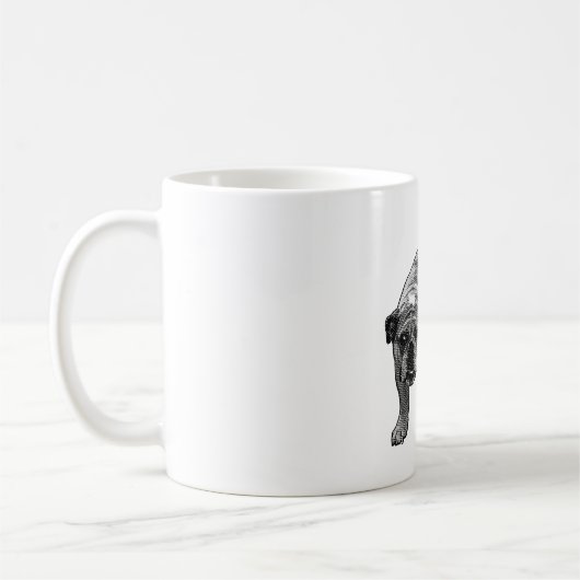 Bulldog Merry Dot Brew Kaffeetasse (Links)