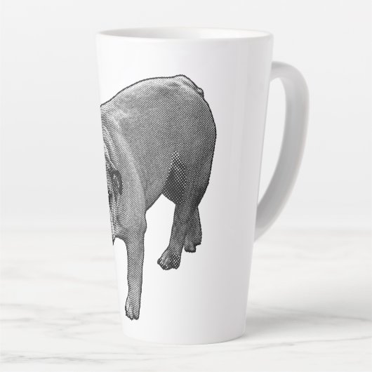 Bulldog Merry Dot Brew Milchtasse (Rechte Ecke)