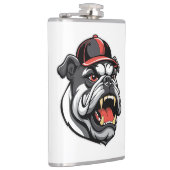 BULLDOG MIT BASEBALLKAPPE FLACHMANN (Rechts)
