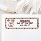 Bulldog mit braunen Diagonalstreifen (Insitu)