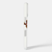 Bulldog mit einer Cap und Sonnenbrille Case-Mate iPhone Hülle (Rückseite / Rechts)