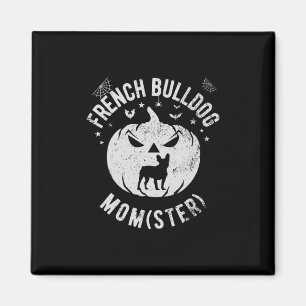 Bulldog Momster - Halloween Magnet