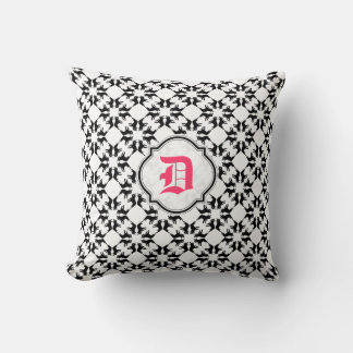 Bulldog Monogram Kissen