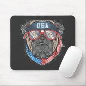 Bulldog Mousepad (Mit Mouse)