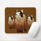 Bulldog Mousepad (Mit Mouse)