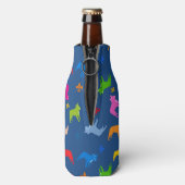 Bulldog-Muster Flaschenkühler (Flasche Rückseite)