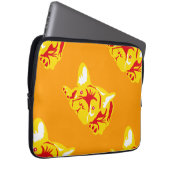 Bulldog-Muster Laptopschutzhülle (Vorne Rechts)