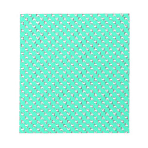 Bulldog-Muster Notizblock