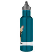 Bulldog| Name Frankie Edelstahlflasche (Rechts)