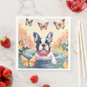 Bulldog Napkins Serviette (Beispiel)