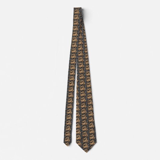 Bulldog Neck Tie Krawatte (Rückseite)