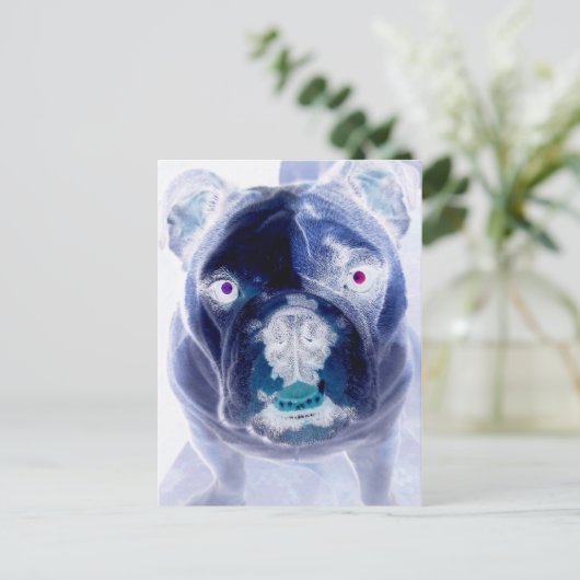 bulldog negative postkarte (Stehend Vorderseite)