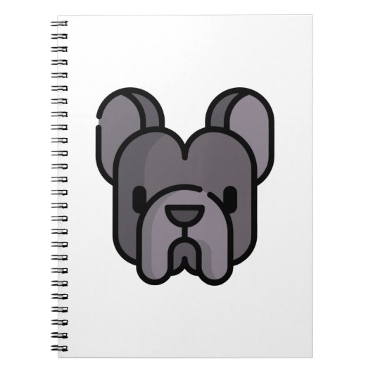 Bulldog Notizblock (Vorderseite)
