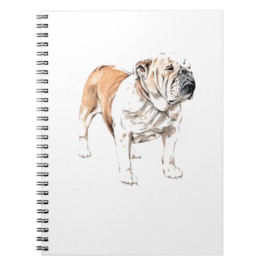 Bulldog Notizblock (Vorderseite)