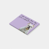 Bulldog oder Ihr Hund Foto – Weihnachtsstrumpf Fül Post-it Klebezettel (angewinkelt)