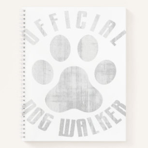 Bulldog Offical Dog Walker Niedlich Meme Bulldog P Notizblock