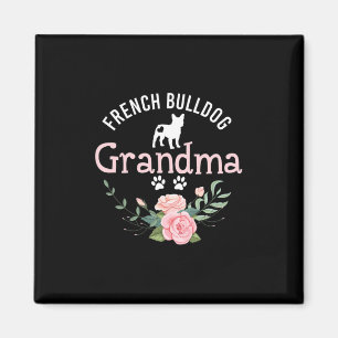 Bulldog Oma Geschenke Süße Hunde Liebhaber Weihnac Magnet