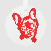 Bulldog Ornament (Rückseite)