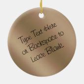 Bulldog Ornament Personalisierter englischer Bulld (Hinten)