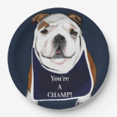 BULLDOG PAPPTELLER (Vorderseite)