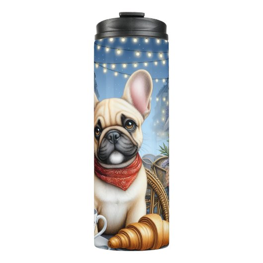 Bulldog: Pariser Café Charm Thermosbecher (Vorderseite)