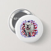 Bulldog Patriot Button (Vorne & Hinten)