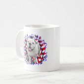 Bulldog Patriot Kaffeetasse (Vorderseite Links)