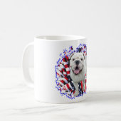 Bulldog Patriot Kaffeetasse (Vorderseite Links)